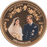 2022 HM QUEEN ELIZABETH II LIFE LONG LOVE - WORLD COINS - Cambridgeshire Coins