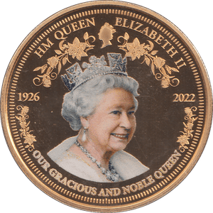 2022 HM QUEEN ELIZABETH II OUR GRACIOUS AND NOBEL QUEEN - WORLD COINS - Cambridgeshire Coins