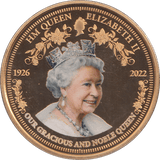2022 HM QUEEN ELIZABETH II OUR GRACIOUS AND NOBEL QUEEN - WORLD COINS - Cambridgeshire Coins