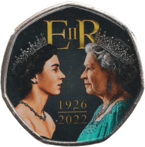 2022 LAND OF HOPE AND GLORY 50P SHPAED COIN - 50P SHAPED COIN - Cambridgeshire Coins