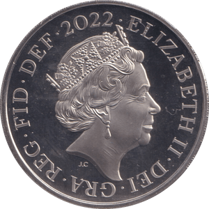 2022 LION OF ENGLAND FIVE POUNDS ( BU ) - SILVER PROOF - Cambridgeshire Coins