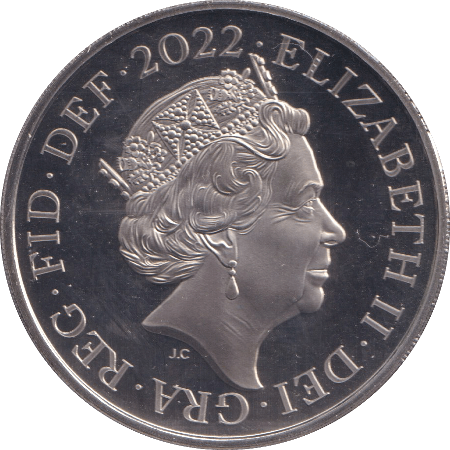 2022 LION OF ENGLAND FIVE POUNDS ( BU ) - SILVER PROOF - Cambridgeshire Coins