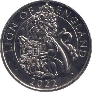 2022 LION OF ENGLAND FIVE POUNDS ( BU ) - SILVER PROOF - Cambridgeshire Coins
