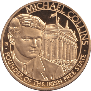 2022 MICHAEL COLLINS MEDALLION - MEDALS & MEDALLIONS - Cambridgeshire Coins