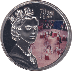 2022 ONE CROWN ASCENSION ISLAND - WORLD COINS - Cambridgeshire Coins