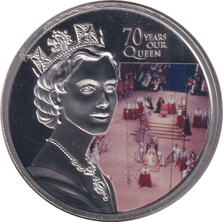 2022 ONE CROWN ASCENSION ISLAND - WORLD COINS - Cambridgeshire Coins