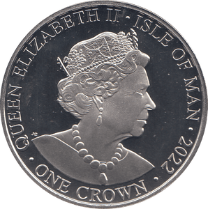 2022 ONE CROWN ISLE OF MAN TT ( BU ) - CROWN - Cambridgeshire Coins