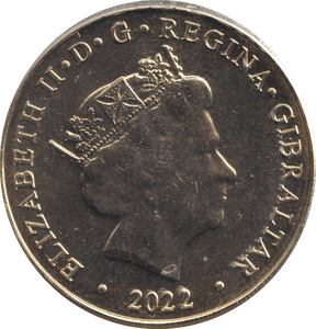 2022 ONE POUND ELIZABETH II GIBRALTAR - WORLD COINS - Cambridgeshire Coins