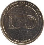 2022 ONE POUND ELIZABETH II GIBRALTAR - WORLD COINS - Cambridgeshire Coins