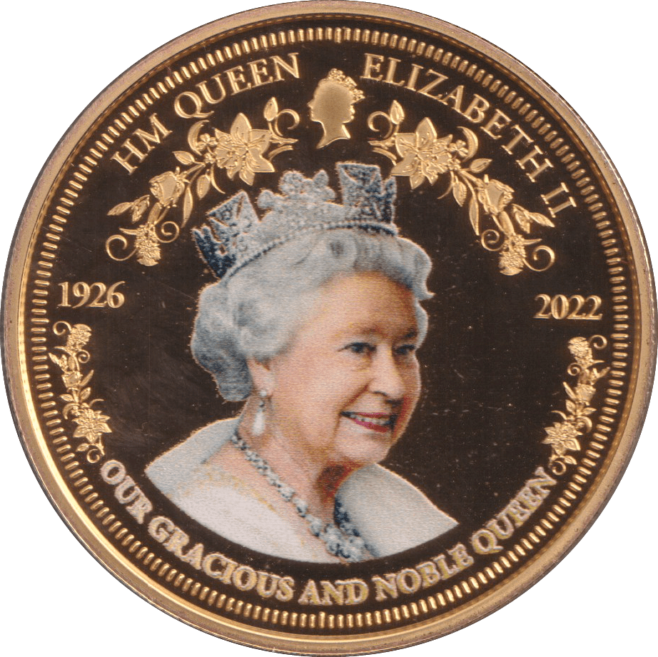 2022 OUR GRACIOUS AND NOBEL QUEEN - WORLD COINS - Cambridgeshire Coins