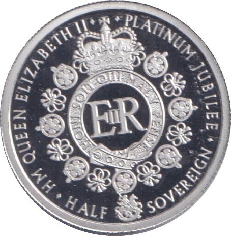 2022 PLATINUM HALF SOVEREIGN ( PROOF ) - Platinum Coins - Cambridgeshire Coins