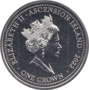 2022 PLATINUM PLATED CROWN 70 YEARS OUR QUEEN - CROWN - Cambridgeshire Coins