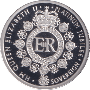 2022 PLATINUM SOVEREIGN ( PROOF ) - Platinum Coins - Cambridgeshire Coins