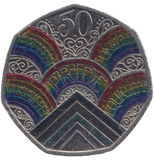 2022 PRIDE 50P COLOURED - 50P CIRCULATED - Cambridgeshire Coins