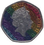2022 PRIDE 50P COLOURED - 50P CIRCULATED - Cambridgeshire Coins