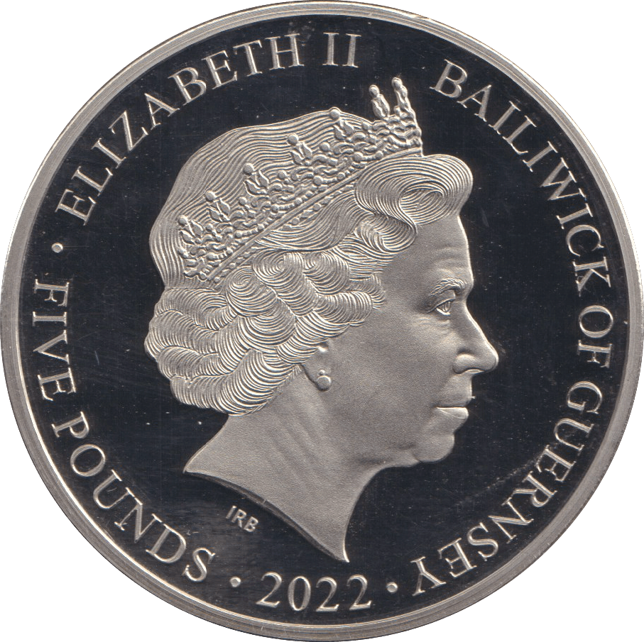 2022 QUEEN ELIZABETH II PLATINUM JUBILEE £5 PROOF - WORLD COINS - Cambridgeshire Coins