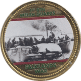 2022 ROYAL BRITISH LEGION FALKLANDS WAR MEDALLION 1ST BTN WELSH GUARDS - WORLD COINS - Cambridgeshire Coins