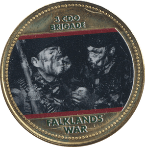 2022 ROYAL BRITISH LEGION FALKLANDS WAR MEDALLION 3 CDO BRIGADE - WORLD COINS - Cambridgeshire Coins