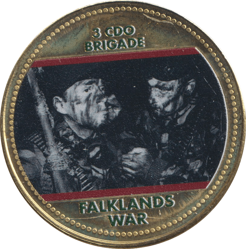 2022 ROYAL BRITISH LEGION FALKLANDS WAR MEDALLION 3 CDO BRIGADE - WORLD COINS - Cambridgeshire Coins