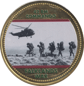 2022 ROYAL BRITISH LEGION FALKLANDS WAR MEDALLION 42 RM COMMANDO - WORLD COINS - Cambridgeshire Coins