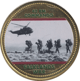 2022 ROYAL BRITISH LEGION FALKLANDS WAR MEDALLION 42 RM COMMANDO - WORLD COINS - Cambridgeshire Coins