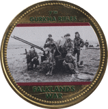 2022 ROYAL BRITISH LEGION FALKLANDS WAR MEDALLION 7TH GURKHA RIFLES - WORLD COINS - Cambridgeshire Coins