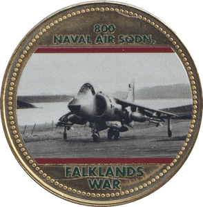 2022 ROYAL BRITISH LEGION FALKLANDS WAR MEDALLION 800 NAVAL AIR SQDN - WORLD COINS - Cambridgeshire Coins