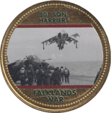 2022 ROYAL BRITISH LEGION FALKLANDS WAR MEDALLION 801 SQN. HARRIERS - WORLD COINS - Cambridgeshire Coins
