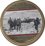 2022 ROYAL BRITISH LEGION FALKLANDS WAR MEDALLION BATTLE OF THE MOUNTAINS - WORLD COINS - Cambridgeshire Coins