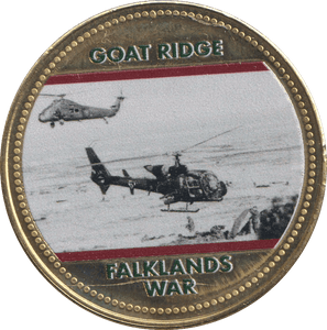2022 ROYAL BRITISH LEGION FALKLANDS WAR MEDALLION GOAT RIDGE - WORLD COINS - Cambridgeshire Coins