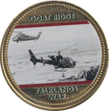 2022 ROYAL BRITISH LEGION FALKLANDS WAR MEDALLION GOAT RIDGE - WORLD COINS - Cambridgeshire Coins