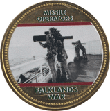 2022 ROYAL BRITISH LEGION FALKLANDS WAR MEDALLION MISSILE OPERATORS - WORLD COINS - Cambridgeshire Coins