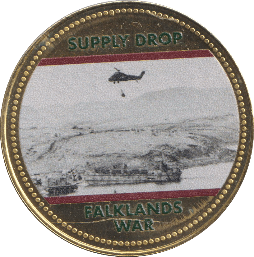 2022 ROYAL BRITISH LEGION FALKLANDS WAR MEDALLION SUPPLY DROP - WORLD COINS - Cambridgeshire Coins