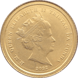 2022 SAINT GEORGE AND DRAGON £5 GOLD MATTE PROOF TRISTAN DA CUNHA - GOLD WORLD COINS - Cambridgeshire Coins