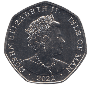2022 SEND HER VICTORIOUS HAPPY AND GLORIOUS 50P ( BU ) - WORLD COINS - Cambridgeshire Coins