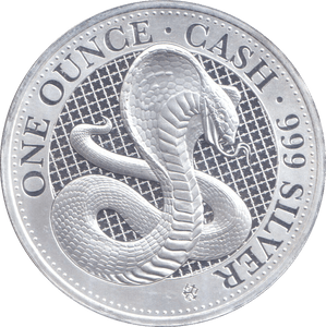 2022 SILVER 1OZ ONE POUND BRILLIANT UNCIRCULATED ST. HELENA - SILVER WORLD COINS - Cambridgeshire Coins