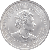 2022 SILVER 1OZ TRADE DOLLAR ST HELENA ( BU ) - SILVER WORLD COINS - Cambridgeshire Coins