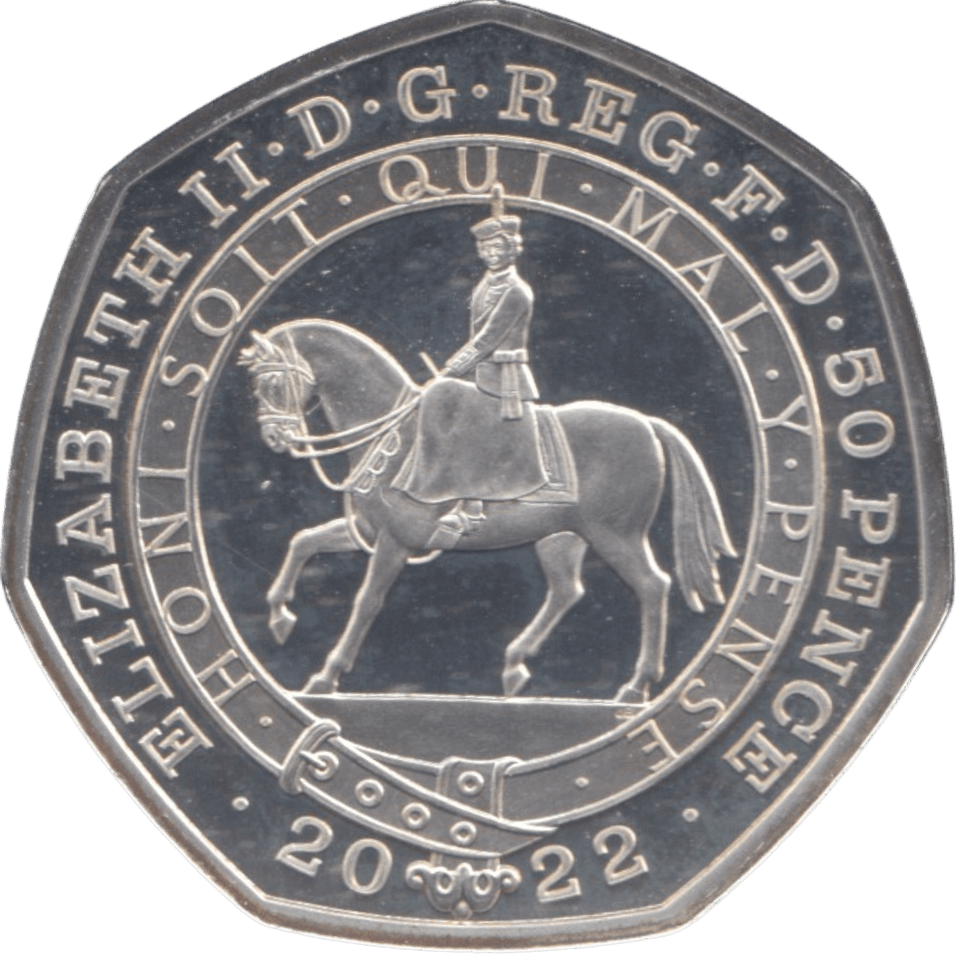 2022 SILVER 50P PLATINUM JUBILEE ( PROOF ) - 50p PROOF - Cambridgeshire Coins