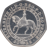 2022 SILVER 50P PLATINUM JUBILEE ( PROOF ) - 50p PROOF - Cambridgeshire Coins