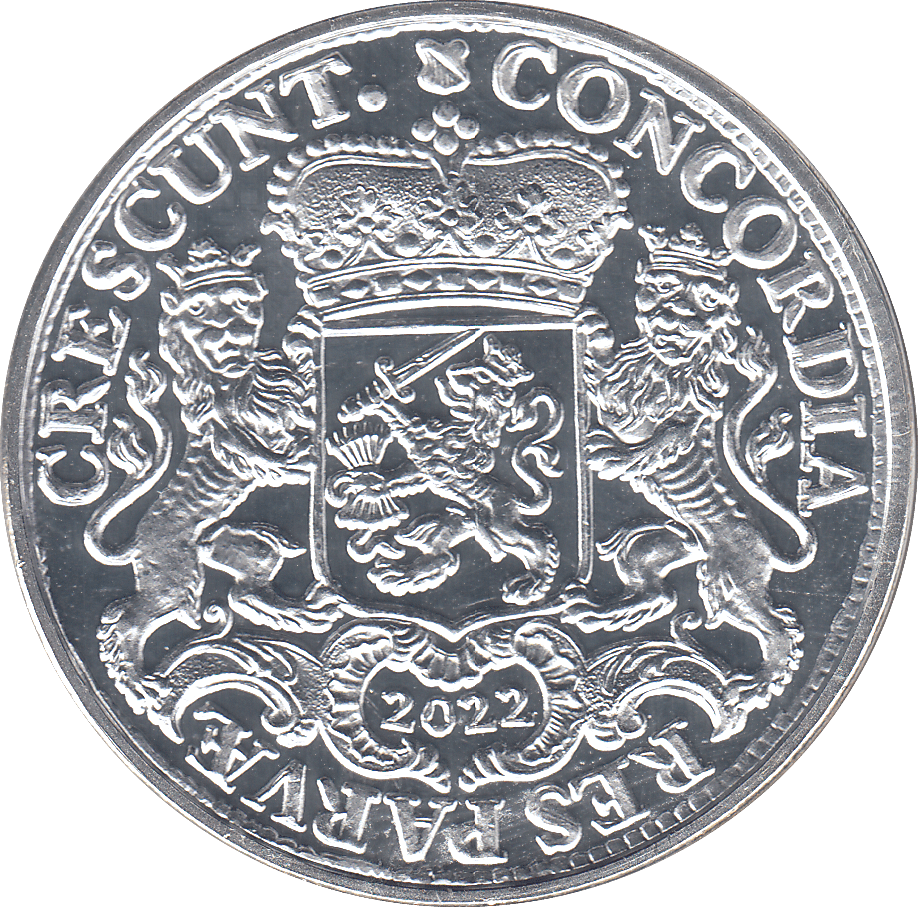 2022 SILVER CRESCUNT CONCORDIA ( PROOF ) - SILVER WORLD COINS - Cambridgeshire Coins