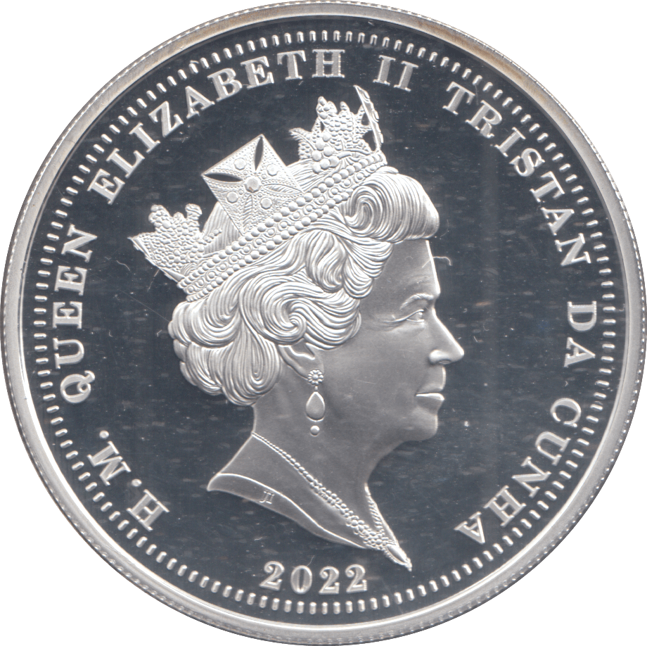 2022 SILVER FIVE POUND DUKE OF CAMBRIDGE TDC - WORLD COINS - Cambridgeshire Coins