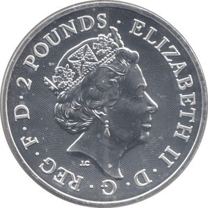 2022 SILVER LITTLE JOHN 2 POUNDS ( BU ) - SILVER WORLD COINS - Cambridgeshire Coins