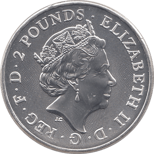 2022 SILVER LITTLE JOHN TWO POUNDS UK - SILVER 1 oz COINS - Cambridgeshire Coins
