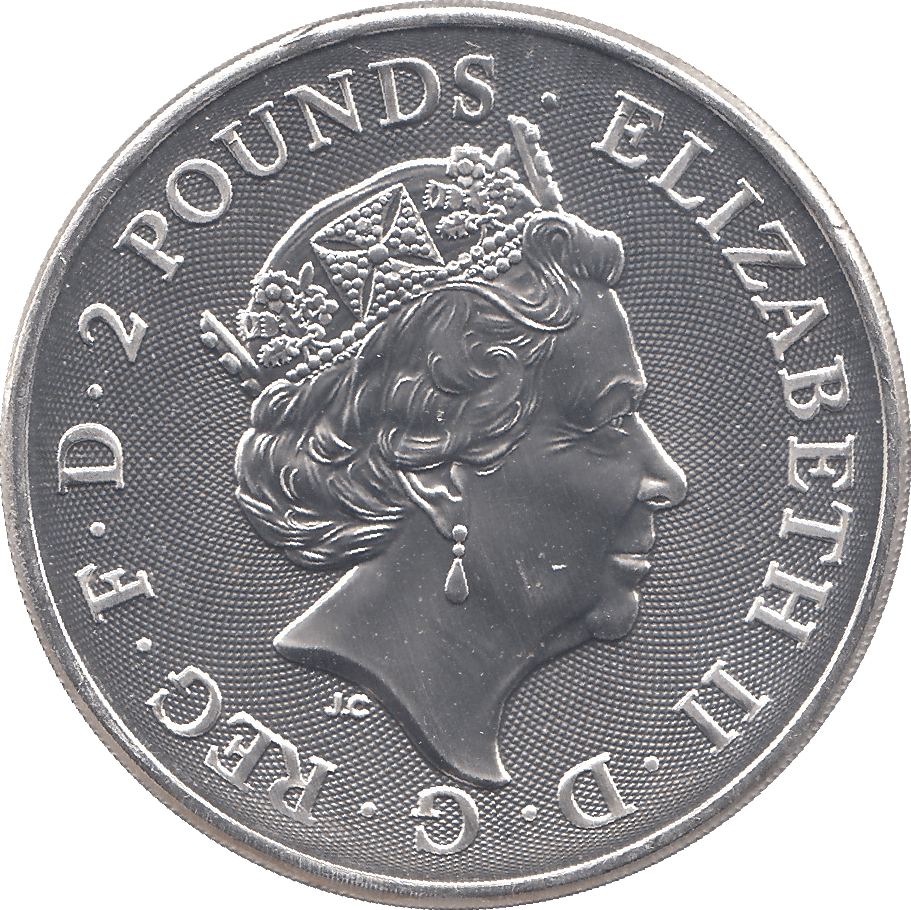 2022 SILVER LITTLE JOHN TWO POUNDS UK - SILVER 1 oz COINS - Cambridgeshire Coins