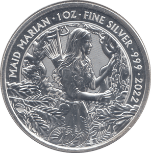 2022 SILVER MAID MARIAN 2 POUNDS ( BU ) - SILVER WORLD COINS - Cambridgeshire Coins