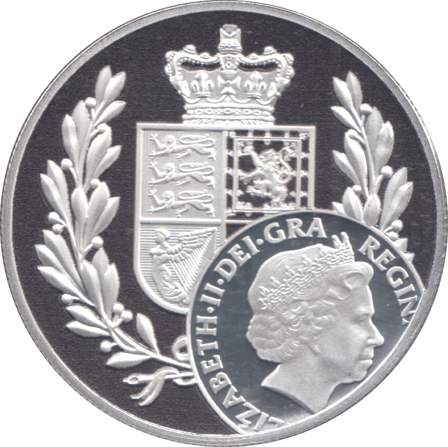 2022 SILVER ONE CROWN GIBRALTAR ( PROOF ) - Silver Proof - Cambridgeshire Coins