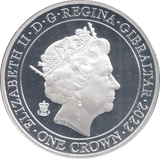 2022 SILVER ONE CROWN GIBRALTAR ( PROOF ) - Silver Proof - Cambridgeshire Coins