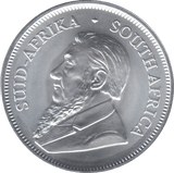 2022 SILVER ONE OUNCE FINE SILVER KRUGERRAND SOUTH AFRICA - SILVER WORLD COINS - Cambridgeshire Coins
