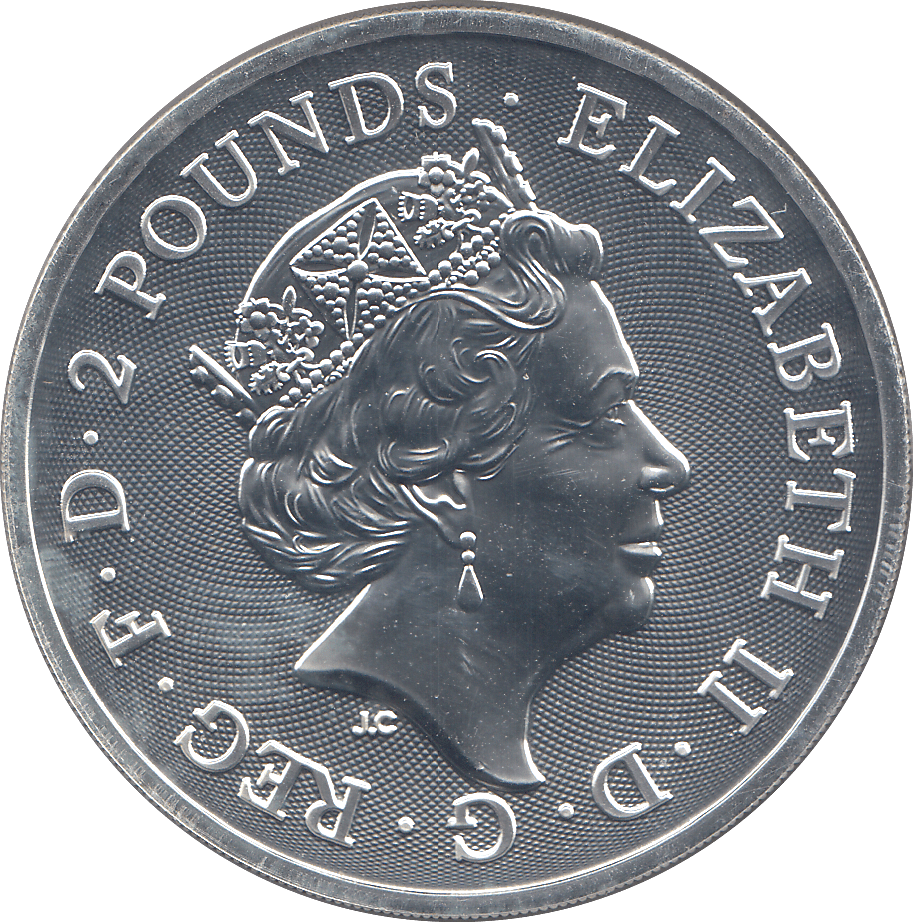 2022 SILVER TWO POUNDS THE ROLLING STONES ( BU ) - SILVER WORLD COINS - Cambridgeshire Coins