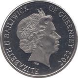 2022 TEN PENCE BAILIWICK OF GUERNSEY GREAT CRESTED NEWT - 10p Proof - Cambridgeshire Coins
